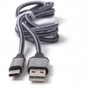 Кабель USB 2.0 HARPER Type-C BRCH-710 1м серебристый