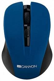 Мышь беспроводная CANYON CNE-CMSW1BL синий