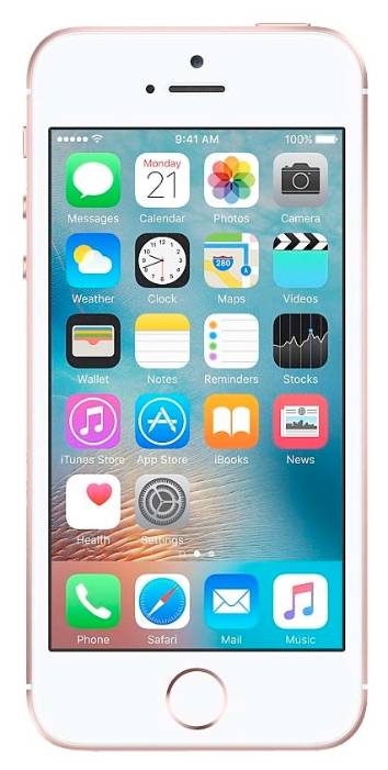 Смартфон Apple iPhone SE 128GB gold - золотой