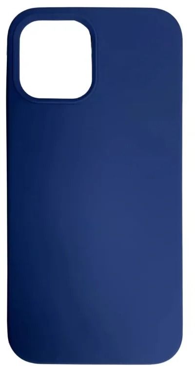 Чехол для iPhone 13 PRO MAX BORASCO Microfiber Case синий