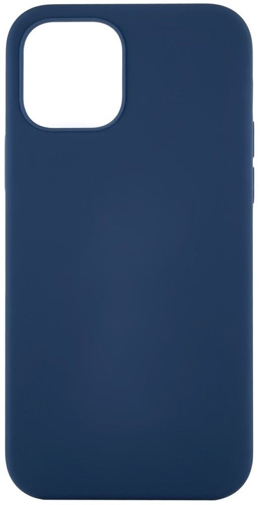 Чехол для iPhone 13 BORASCO Microfiber Case синий