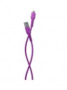 Кабель USB 2.0 MORE CHOICE K16m micro USB фиолетовый