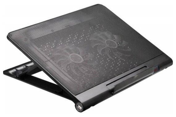 Подставка для ноутбука BURO BU-LCP170-B214 17" черный