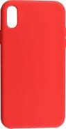 Чехол для iPhone XR Silicone Case Clear красный