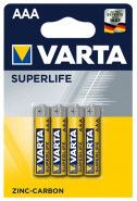 Батарейка VARTA SuperLife R03 AAA 4шт
