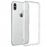 Чехол для iPhone XS Max Silicone Case Clear прозрачный