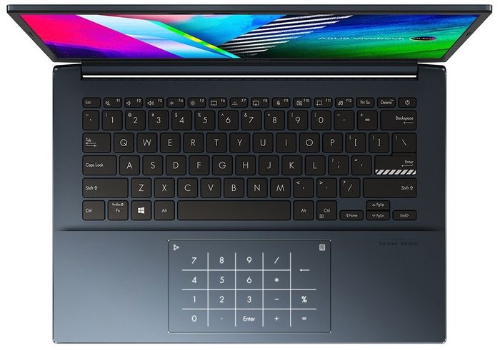 Ноутбук 14" ASUS Vivobook Pro 14 OLED K3400PH-KM120W i7 11370H/16Gb/SSD1Tb/GTX 1650/2.8K/Win11