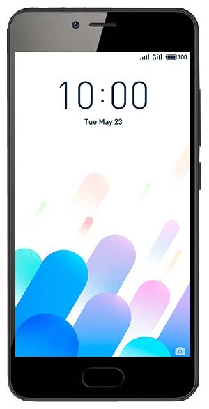 Смартфон MEIZU M5c 16Gb black - черный