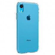 Чехол для iPhone XR Silicone Case Clear синий