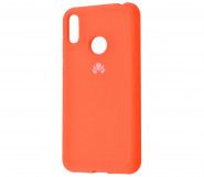 Чехол для Huawei Y6 2019 Silicon Case оранжевый
