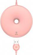БЗУ BASEUS Donut Wireless Charger розовый
