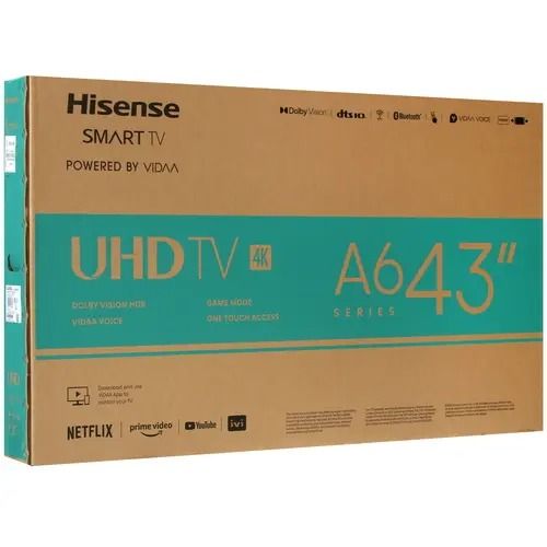 Телевизор LED 40"-43" Hisense 43A6BG