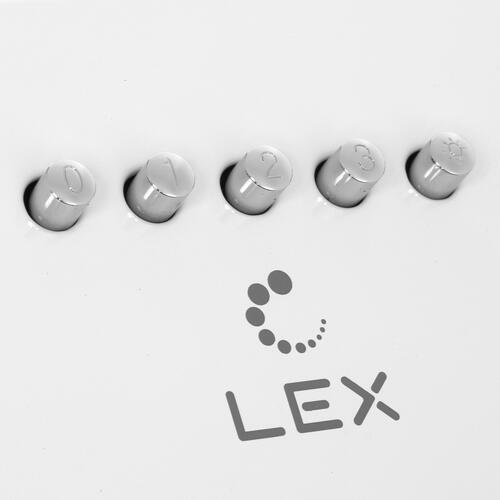 Вытяжка встраиваемая LEX GS BLOC P 900 WHITE