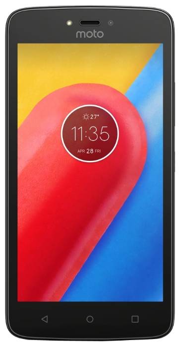 Смартфон MOTOROLA MOTO C Plus black - черный