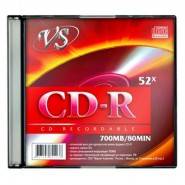 Диск CD-R VS 700Mb 52x Slim 1шт