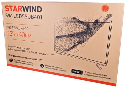 Телевизор LED 55" STARWIND SW-LED55UB401