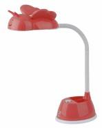 Светильник детский ЭРА NLED-434-6W-R красный