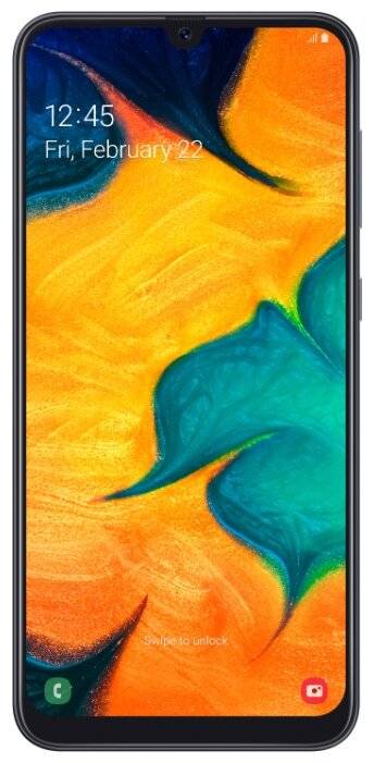 Смартфон SAMSUNG SM-A305FN/DS Galaxy A30 black - черный