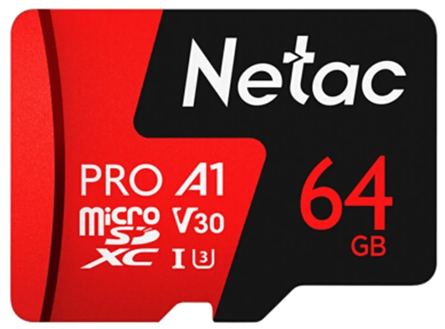 карта памяти micro SDHC Netac Extreme Pro 64GB