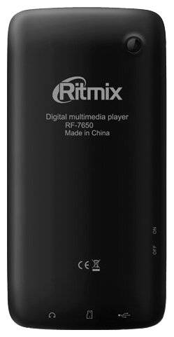 Flash плеер RITMIX RF-7650 8Gb black - черный