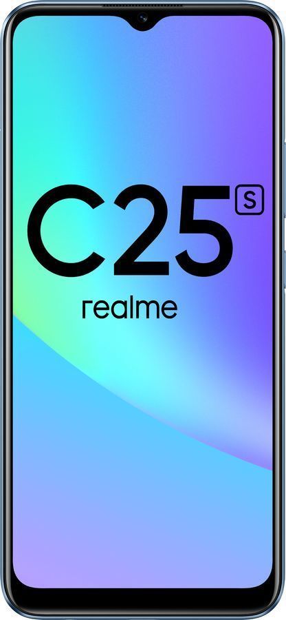 Смартфон REALME C25S 4/64 blue - синий
