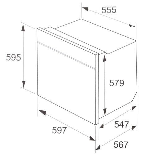 Духовой шкаф gorenje bo717oraw