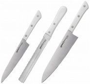 Набор ножей SAMURA HARAKIRI 23,57,85 (SHR-0230W)