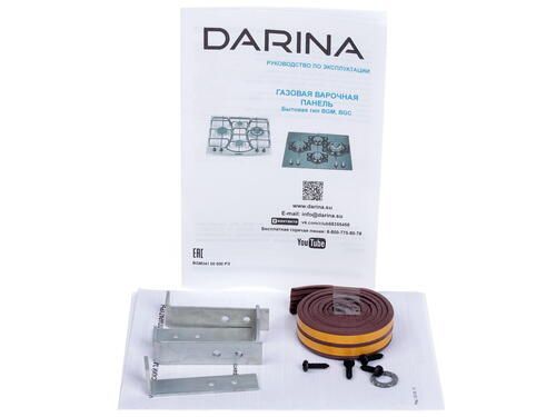 Газовая панель DARINA 1T1 BGM341 11 X серебристый