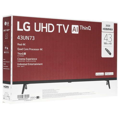 Телевизор LED 40"-43" LG 43UN73906LE white - белый