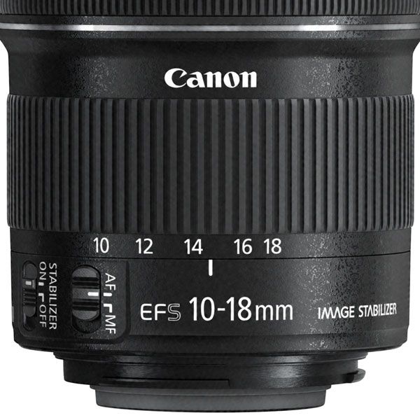 Фотообъектив CANON EF-S IS STM 10-18мм f/4.5-5.6