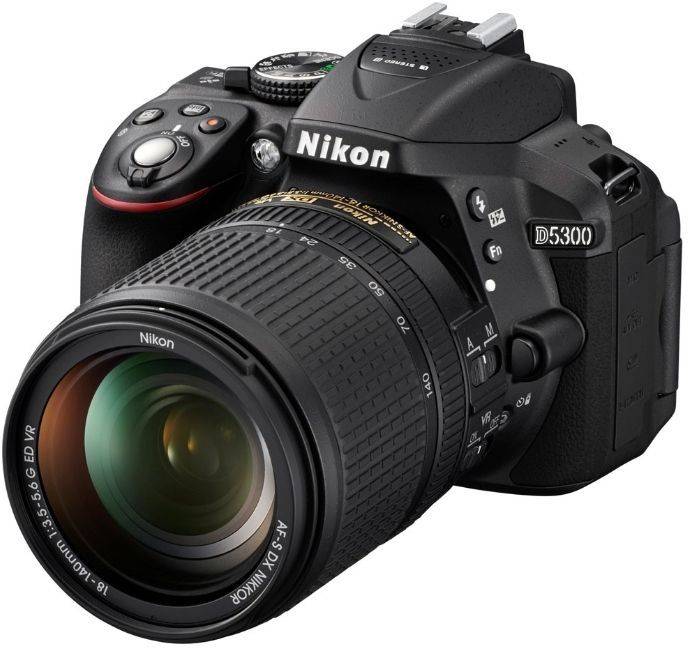 Huge grow up Interruption Фотоаппарат зеркальный NIKON D5300 18-55VR AF-P black - черный купить по  цене 44 990 руб. в Рязани, в интернет магазине ЭЛЕКС