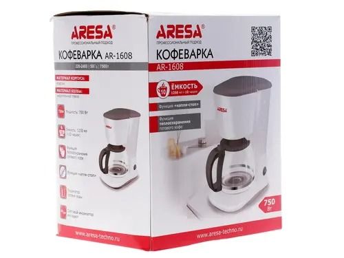 кофеварка капельная ARESA AR-1608