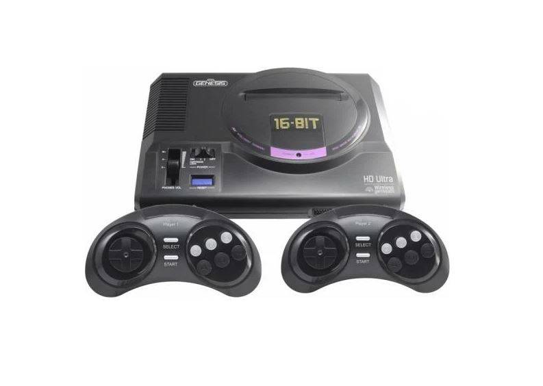 Игровая приставка SEGA Retro Genesis HD Ultra + 150 игр (HDMI, 2 беспроводных джойстика)