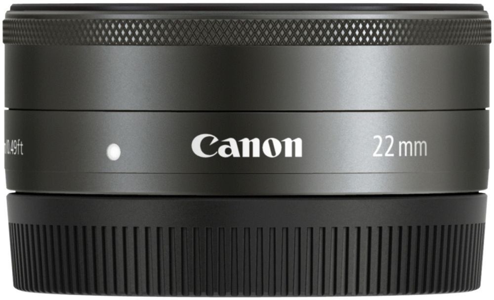 Фотообъектив CANON EF-M STM 22mm f/2 Macro black - черный
