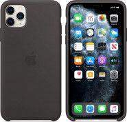 Чехол для iPhone 11 Pro Max Apple Silicone Case MX002ZM/A черный