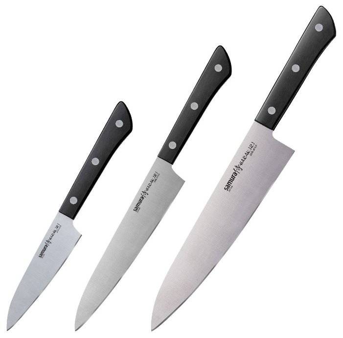 Набор ножей SAMURA HARAKIRI 11,23,85 (SHR-0220B)