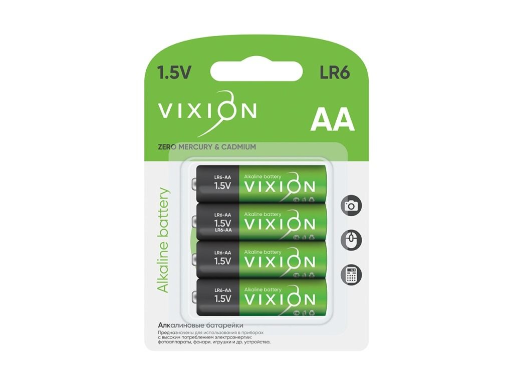Батарейка Vixion LR06 AA