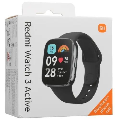 смарт-часы Xiaomi Redmi Watch 3 Active black - черный