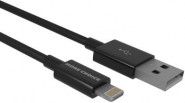 Кабель USB 2.0 MORE CHOICE K42i Lightning 8-pin черный
