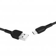 Кабель USB 2.0 HOCO X13a Easy charged Type C 1м черный