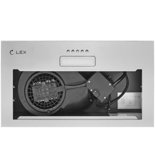 Вытяжка встраиваемая LEX GS BLOC LIGHT 600 INOX
