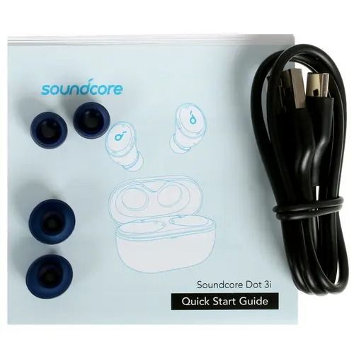 наушники bluetooth TWS ANKER Soundcore Dot 3i синий