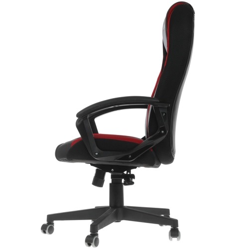 Игровое кресло ZOMBIE 9 Black+red черный/красный