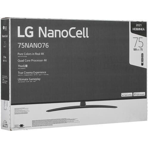 Телевизор LED 75" LG 75NANO766PA