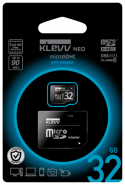 карта памяти micro SDXC KLEVV Neo 32Гб класс 10 U1