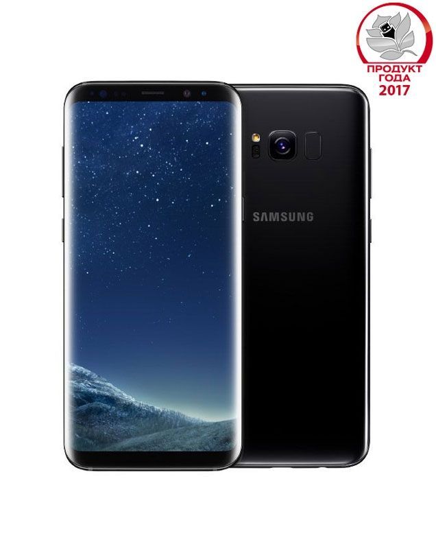 Смартфон SAMSUNG Galaxy S8+ 64Gb SM-G955FD черный бриллиант