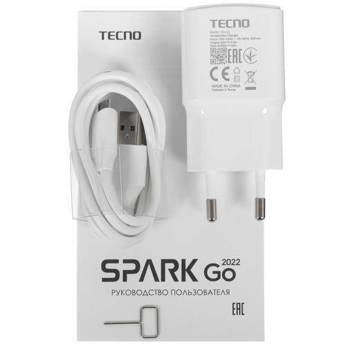 Смартфон TECNO Spark Go 2/32GB blue - синий