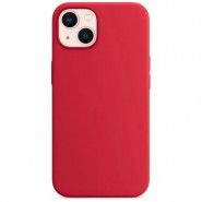 Чехол для iPhone 13 mini BORASCO Microfiber Case красный