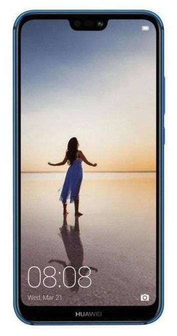 Смартфон Huawei P20 lite blue - синий