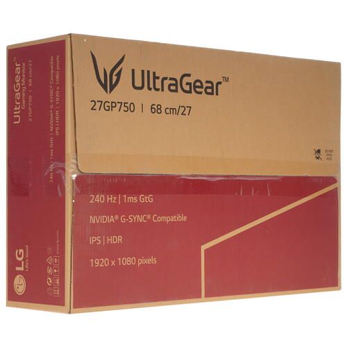 Монитор 27" LG UltraGear 27GP850-B
